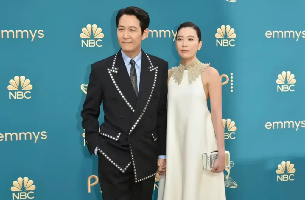 Lee Jung-jae and Lim Se-ryung in emmys