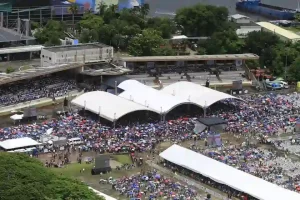 Peace Rally at Quirino Grandstand