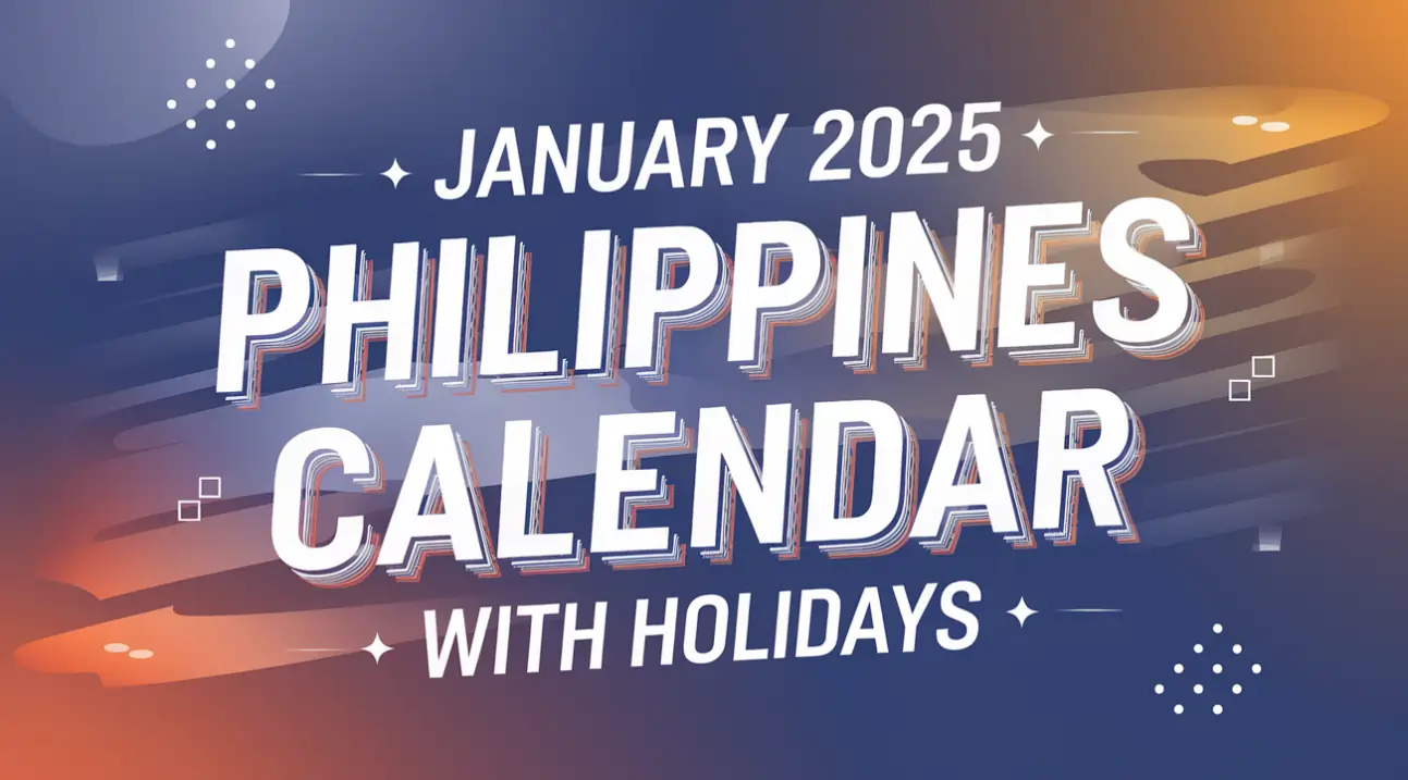 Philippines calendar