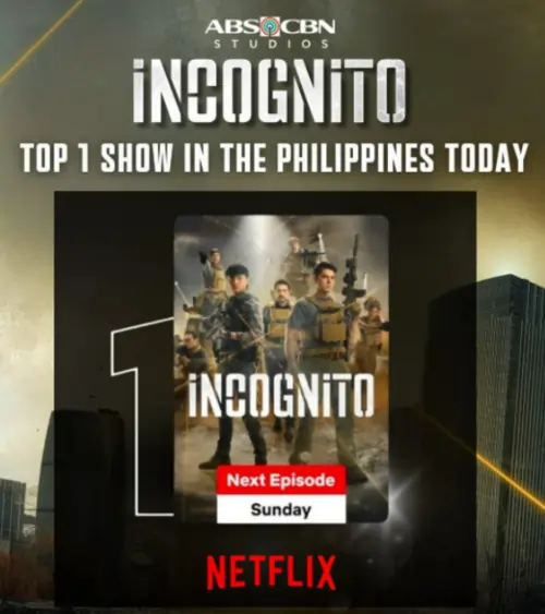 'Incognito' No. 1 Must-Watch TV Show