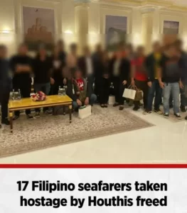 17 Filipino Seafarers Freed