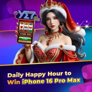 Daily Happy Hour to Win iPhone 16 Pro Max